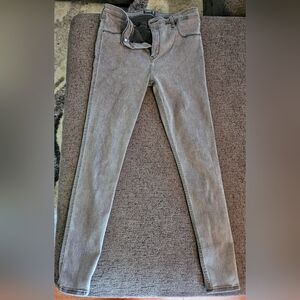 Abercrombie & Fitch Simone high rise jean leggins, Gray Size 14L